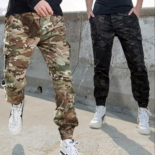 Camouflage Jogger Pants Men Sports Tactical Military Trousers Fashion Outdoor Hiking Pants Casual working Cargo Pants