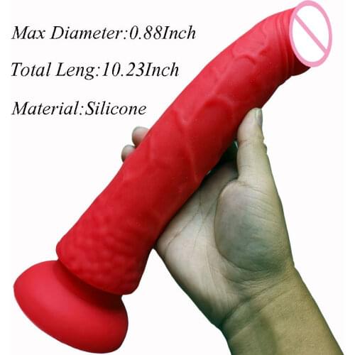 CPWD Giant Red Dildo Thick Huge Dildo Extreme Big Realistic Dildo Suction Cup Sex Product for Women Adult Sex Toys For Lesbian
