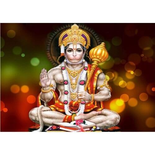 God hanuman diamond Embroidery diy diamond painting mosaic diamant painting 3d cross stitch diamond pictures Rhinestones FG1241