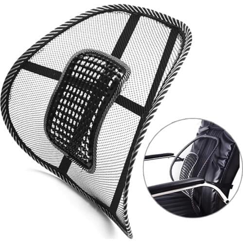 Car Truck Office Home Cushion Seat Chair Lumbar Chair Back Support Massage Cushion Mesh Relief Lumbar Brace Back Support Chair