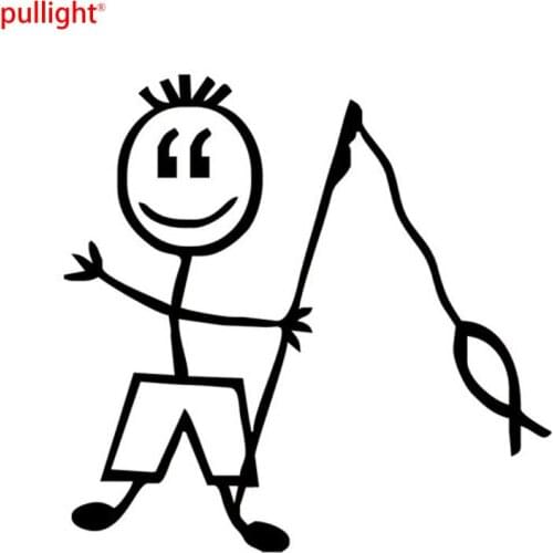 Cool Graphics Personalized Car Stickers Baby Fishing Funny Motorcycle Vinyl Decals