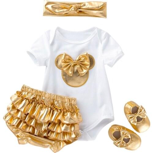 Summer Childrens Sets Baby Girls Princess Floral Bownot Sleeveless Tops Shirt+Pants + Headband + Shoes Clothing Outfits Set