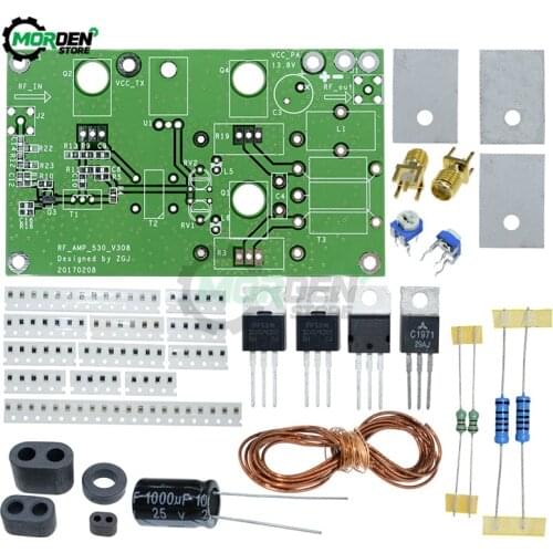45W 70W SSB AM Linear Power Amplifier CW FM HF Radio Transceiver Shortwave Module Board DC 13.8V DIY Kit