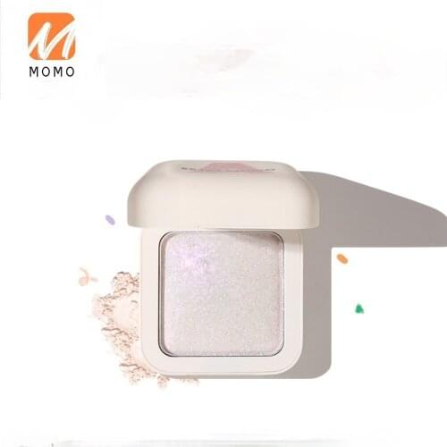 Small White Square High Light Contour Compact Glitter Face Brightening Fairy Mashed Potato Polarized Light