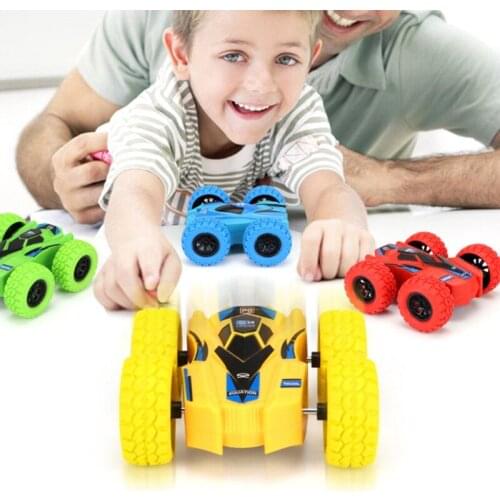New Year Gift Inertia Vehicle Sturdy Car Climb Wall Double-sided Inertial Vehicle ABS Car Model Anti-collision&Durable