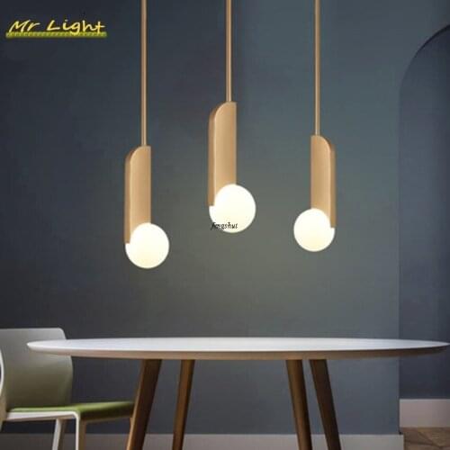 Nordic Luxury Pendant Lights Lighting Modern LED Loft Restaurant Pendant Lamp Bedroom Hanging Lamps Decor Kitchen Light Fixtures