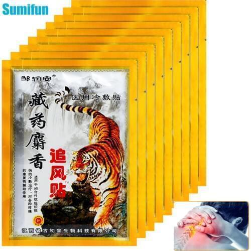Sumifun 8/16/32/48Pcs New Tiger Balm Pain Patch Muscle Shoulder Neck Arthritis Chinese Herbal Medical Plaster C1937