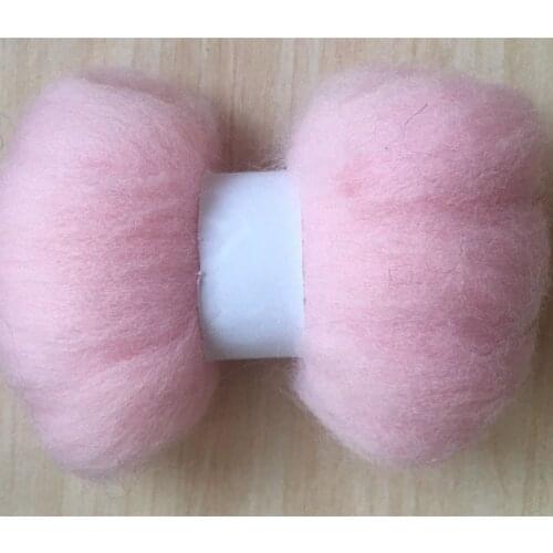 WFPFBEC Z18 DIY fun doll needlework 100% merino Wool Fibre Wool Roving For Needle Felting 50G 100G