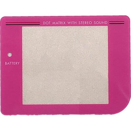 Glass Screen Cover Outer Screen Film Anti-Scratch Cover Spare Parts for GB IPS Game Console