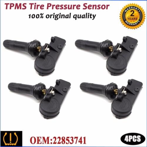 1/4 PCS Tire Pressure Monitor Sensor TPMS For Buick Cadillac Chevy GMC 22853741 315 MHz