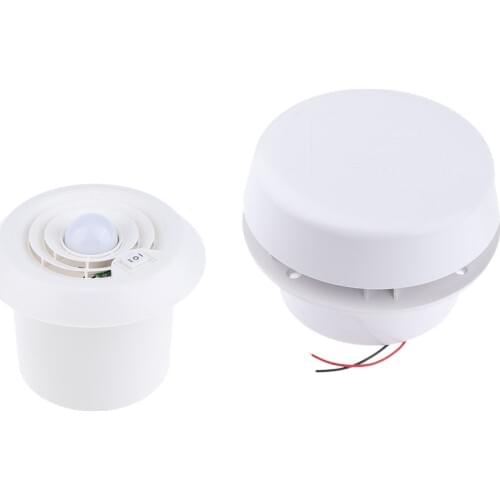 12V RV Motorhome Boat Air Vent Ventilation Ceiling Exhaust Fan Blower with LED Strong Wind 200CFM