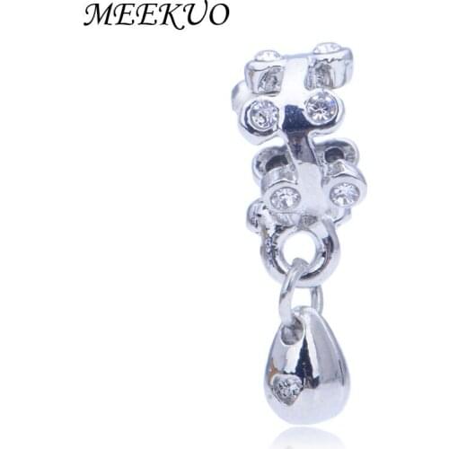 2Pcs/lot Fashion lovers droplets Passionate Berloque Beads fit original Charm Bracelet Jewelry Gift DIY