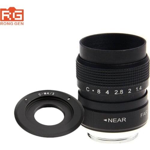 Fujian 25mm F1.7 CCTV TV Lens+C Mount For Olympus E-PL5,E-PM3,E-PM2,E-P3,E-PL3,E-PM1,E-PL2,E-PL1s,E-PL1 & Panasonic M4/3 Camera