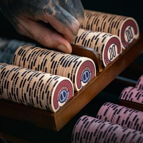 Vinyl Record Player Model Game Ceramic Chip Coins Lucky Souvenir Board EDC Chess Props DON'T PLAY WITH THE DEVIL 5/10/20/50/100