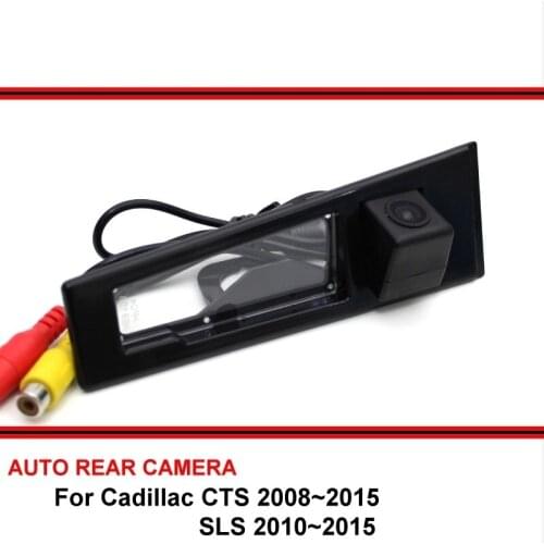 For Cadillac CTS SLS 2008~2015 Car rear view camera trasera Auto reverse backup parking Night Vision Waterproof HD