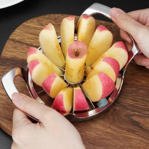 Kitchen Accessories Stainless Steel Apple Cutter Slicer Vegetable Fruit Tool Fruit Slicer Kitchen Gadget Kitchen Accessories