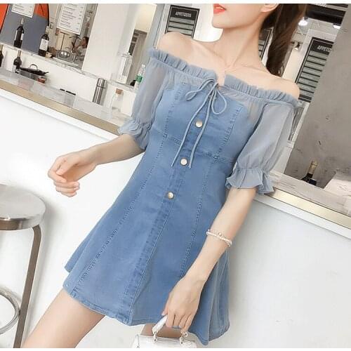 Missoov Fashion Denim Dresses