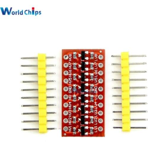 I2C IIC 8 Channel Logic Level Converter Module Bi-Directional Module For Arduino Step Up 3.3V To 5V