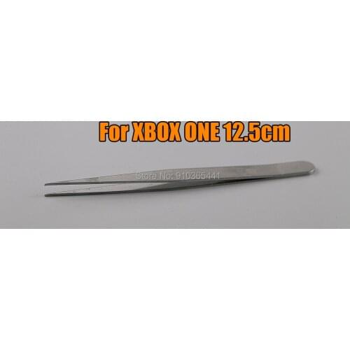 5pcs/lot Controller Tweezers Anti-static Hand Tool Clip Tool 12.5cm straight tweezers 12.5cm Repair Parts
