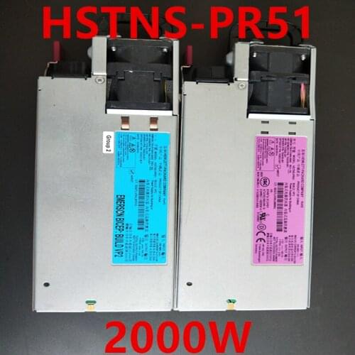 Almost New PSU For HP 2000W Power Supply HSTNS-PR51 763622-B21 764225-001 731655-301 764428-001