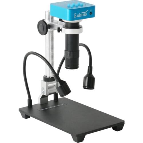 36MP 2K 1080P HDMI USB Industrial Digital Microscope Camera 130X Zoom C-Mount Lens Kit For Motherboard Inspection PCB Solder