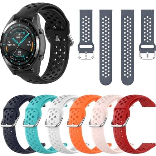 22mm 20mm Wrist Strap for HUAWEI GT Smartwatch strap For HUAWEI WATCH GT 2 46mm 42mm watchband Band Bracelet Correa