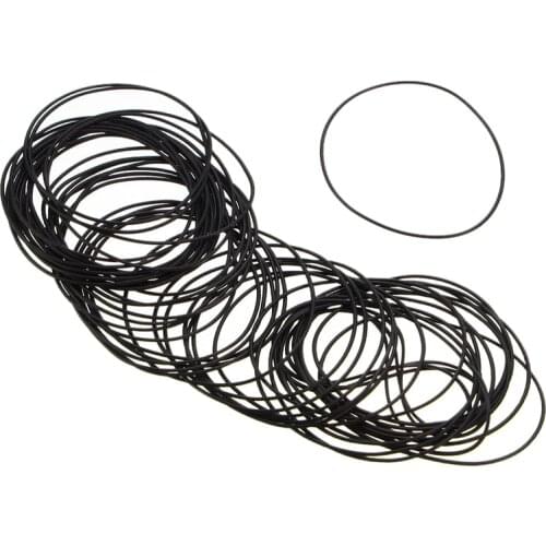 Dia Rubber O Ring 0.5/0.6/0.7mm Waterproof Round Watch Back Gasket Rubber Seal Washers Set Watch Repair Tool 12-30mm Watch Parts