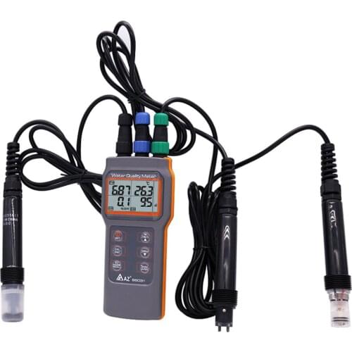 AZ86031 Handheld Water Quality Meter Dissolved Oxygen Tester PH Meter