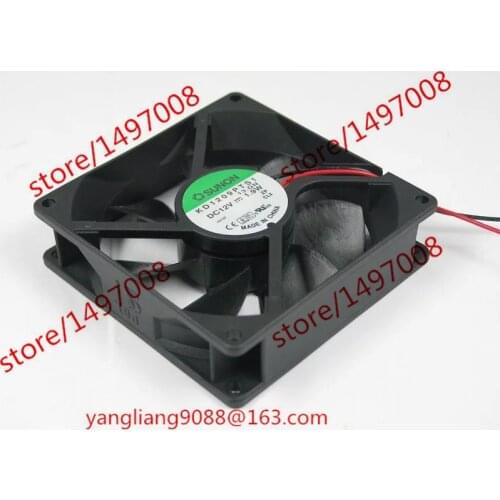 SUNON KD1209PTS1 KD1209PTB1 DC 12V 1.9W 2-wire 90X90X25mm Server Cooling Fan