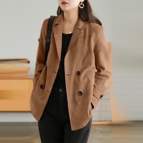 Женские замшевые куртки ZANZEA China At AliExpress