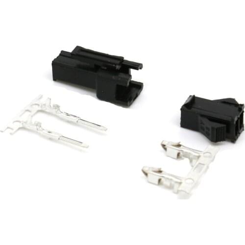 10pcs 3D printer accessories connector SM2.54 power connector socket 2 pairs of plug 2P male / female / Reed set