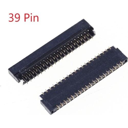 10 Pcs SMD Low Profile FPC FFC Connector 0.3 MM 39 Pin Double Sided Leads solder PCB Cross FH26-39S-0.3SHW Receptacle Horizontal