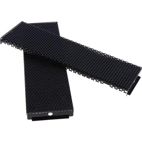 2* 15*4.3CM Optical Drive Computer Chassis Front Optical Drive Panel Bracket CD Drivers Baffle With Dustproof Sponge