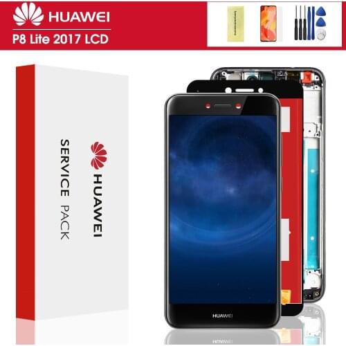 5.2'' Display For Huawei P8 Lite 2017 LCD Display Touch Screen Digitizer For Huawei P8 Lite 2017 PRA LA1 LX1 LX3 LCD With Frame