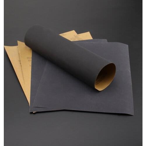 5pcs 28 x 23cm Sandpaper Waterproof Abrasive Paper Sand Paper Silicone Carbide Polishing Grinding Wet/dry Tool 2000 Grit