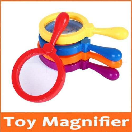 5X Scientific Educational Children Student Manifying Glass Small Insect Butterfly observer Toy Gift Handheld Magnifier