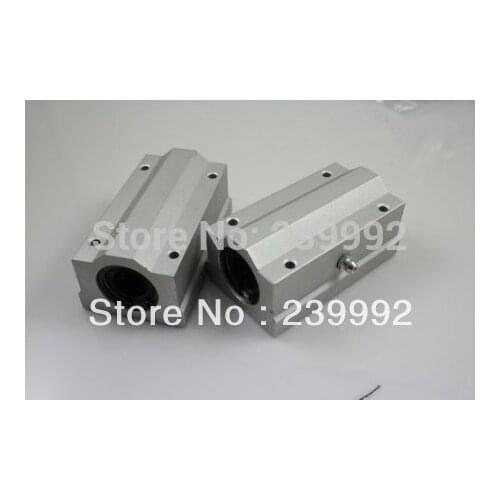 Free shipping 4pcs SC16LUU SCS16LUU 16mm Linear Ball Bearing Block CNC Router pillow