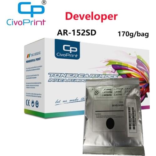 Civoprint 170g/bag compatible developer AR-152SD for sharp copier 150/153/158/1000/1200/1240/152