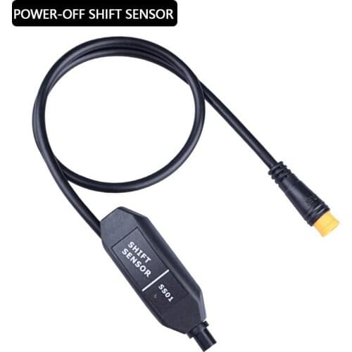 Shift Sensor for Bafang E-Bike BBS01 BBS02 BBSHD Mid Drive Motor Gear Sensor Three Core Waterproof Connector 24CM Cable