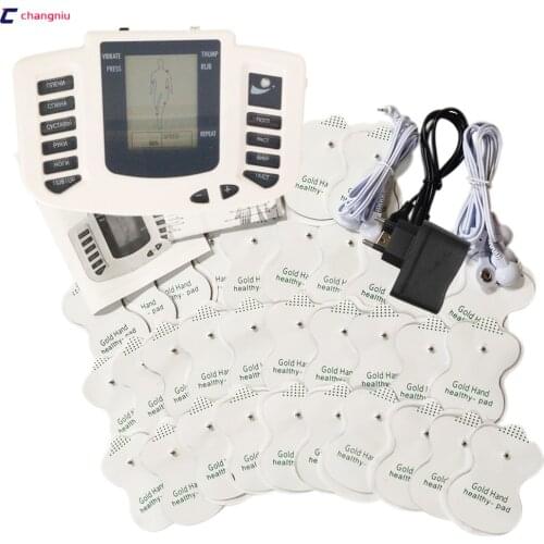 JR309 care health electric muscle stimulator Massageador pads Tens Acupuncture Therapy Machine Massager Slimming Body 32pads