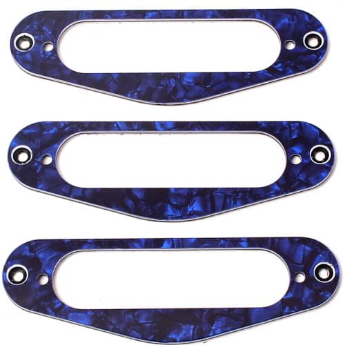 Electric Guitar Blue pearl T Style Neck Pickup Surround Ring