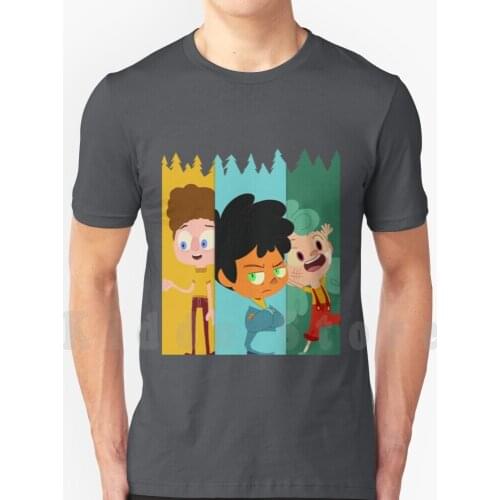 Max , Nikki , Neil Campbell T Shirt Cotton Men Diy Print Cool Tee Camp Camp Camp Teeth Max Neil Nikki Character Tv Youtube Show