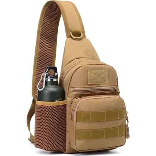 Mens Chest Bag Travel Hiking Military Tactical Bag Cross Body Messenger Nylon Waterproof Tactical Bag Army Bags