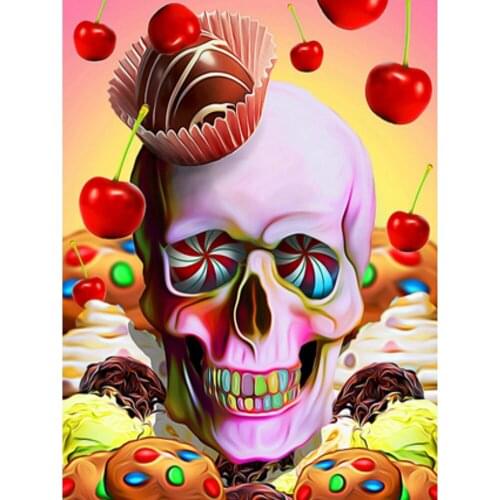 5D DIY Diamond Embroidery Fantasy Constellation Mosaic Kit Picture Skull Diamond Painting Full Square Round Rhinestone