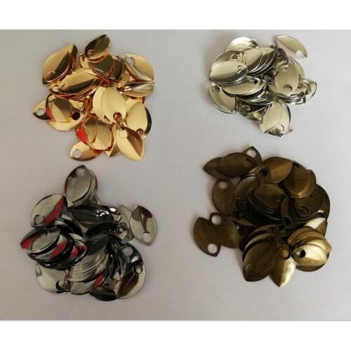 New Styles WRB1014 Fish Scales Pieces Jewelry Findings & Components 100pcs Scales Silver or Gold Colors