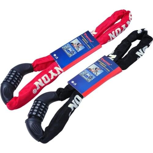 New High-grade 5-Digital Code Bicycle Combination Lock Cable Lock Prevent Theft Lock Ciclismo Bicycle Security Cycle Chain Lock