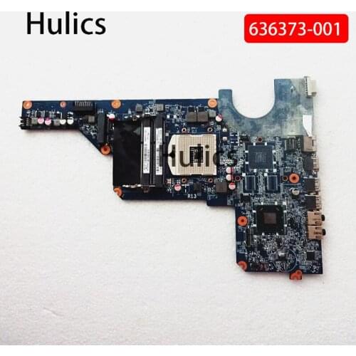 Hulics Original For HP Pavilion G4 G4-1000 G6 G6-1000 G7 G7-1000 Laptop Motherboard HM65 DDR3 636373-001 DA0R13MB6E0 DA0R13MB6E1