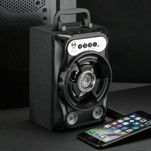 Portable Bluetooth Speaker Waterproof Outdoor Wireless Music Stereo Bass Subwoofer HIFI For Meetings Lectures Stores Dancing