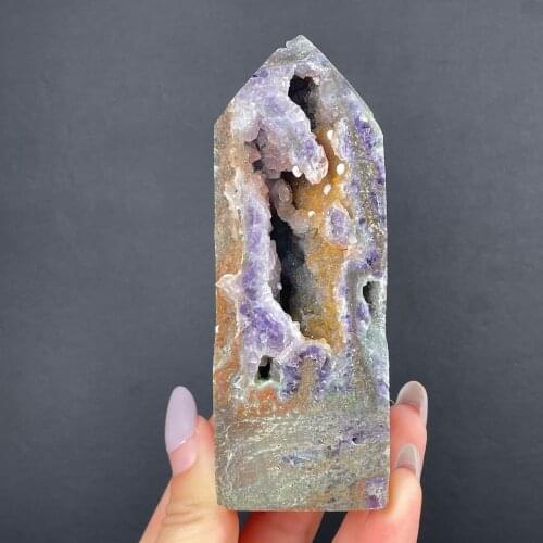Rare Magic Stone Natural Minerals Points Ore Original Crystal Decorative Collection