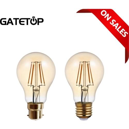 Retro Vintage Edison Bulb E27 B22 220v Ampoule Vintage Bulb Edison Lamp Filament Incandescent Light Bulb Retro Lamp Indoor Decor